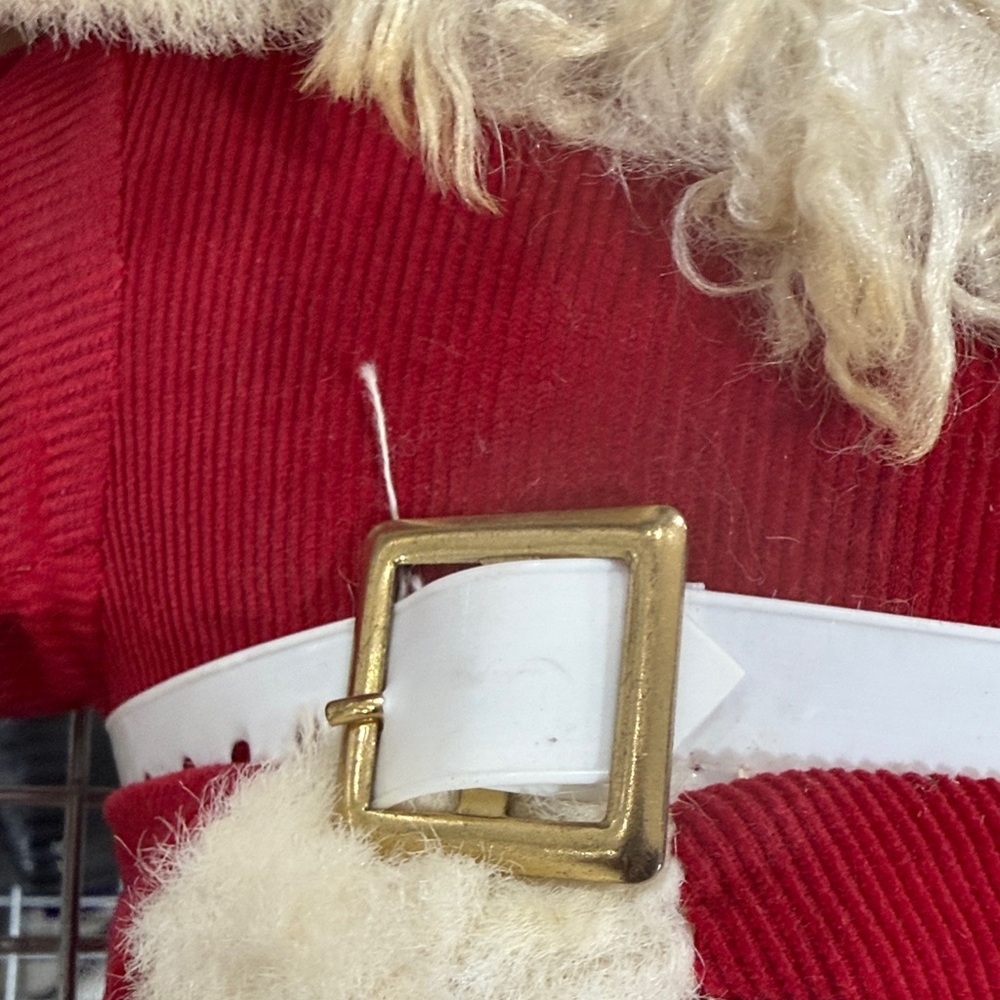 Vintage Santa Claus Doll in Red and White - Picture 2 of 7